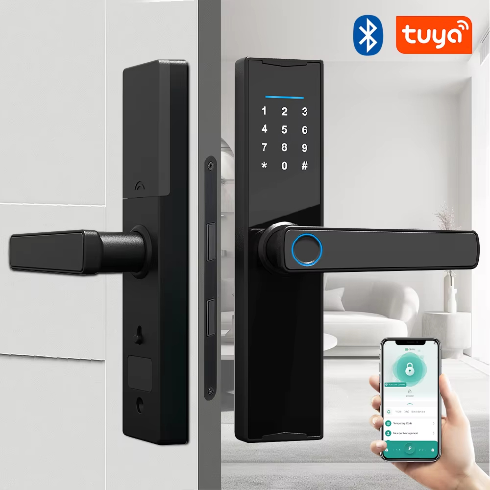 Unique Electronics Gadgets - قفل باب ذكي متوافق مع تطبيق