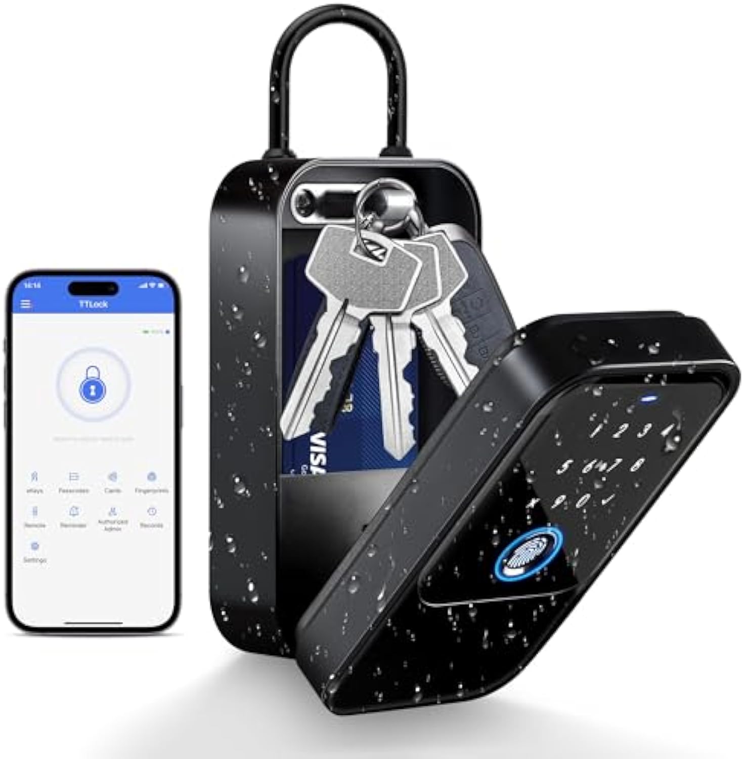 Unique Electronics Gadgets - TTlock Smartkey اقفال الصناديق الرئيسية مفتاح
