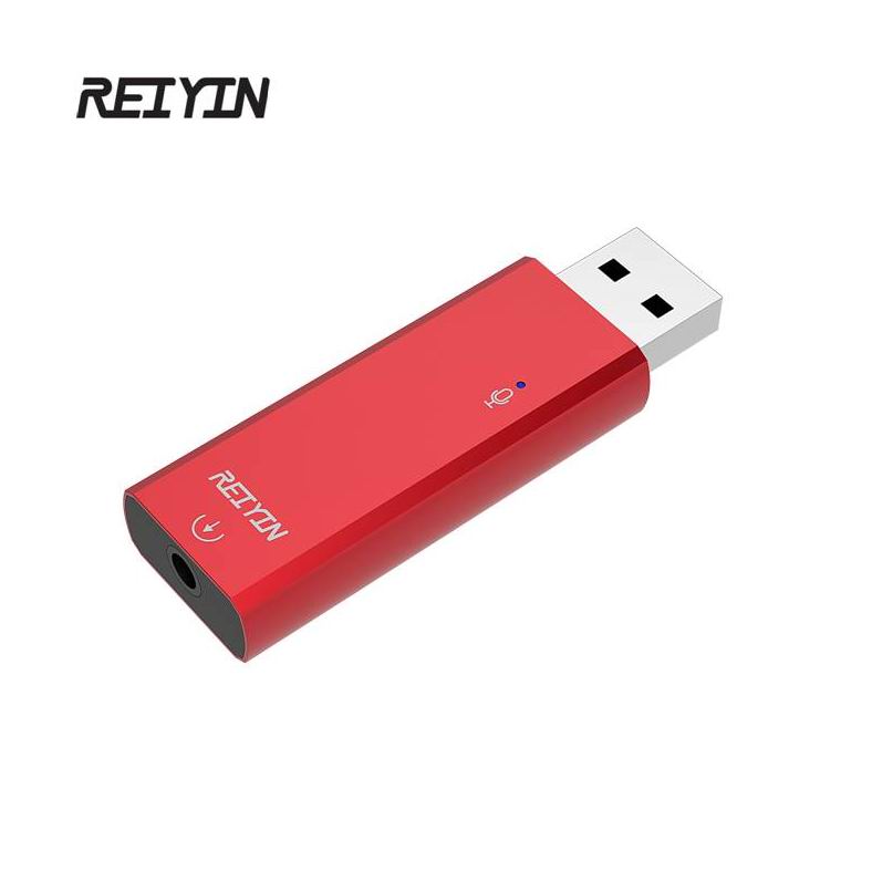 Usb Sound Card External - Reiyin-USB الصوت المحمولة DAC ، 192kHz