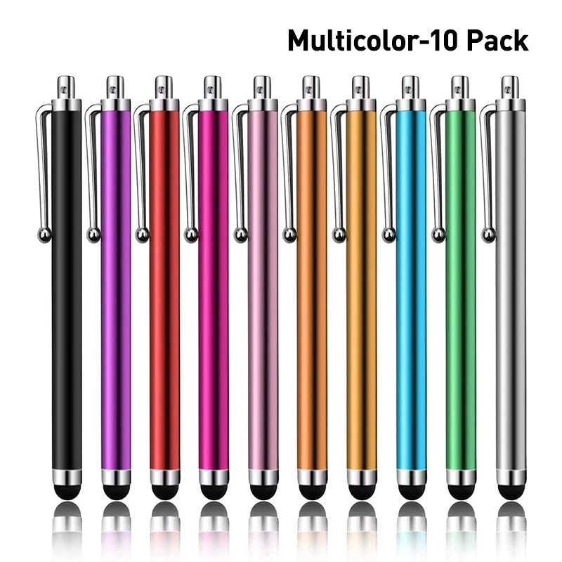 Smart Pen Digital - 10 قطع/مجموعة أقلام ستايلس عالمية متعددة