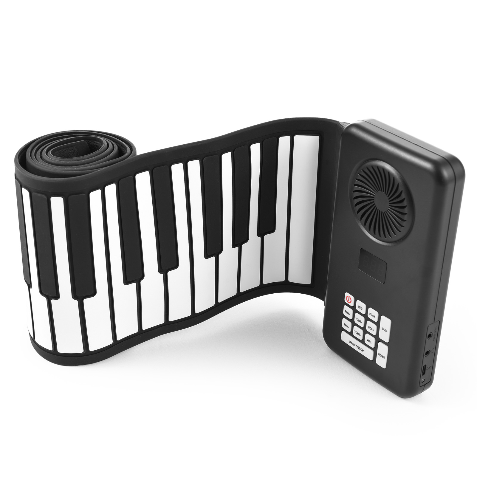 Unique Electronics Gadgets - 88 مفتاح البيانو المحمول Handroll البيانو