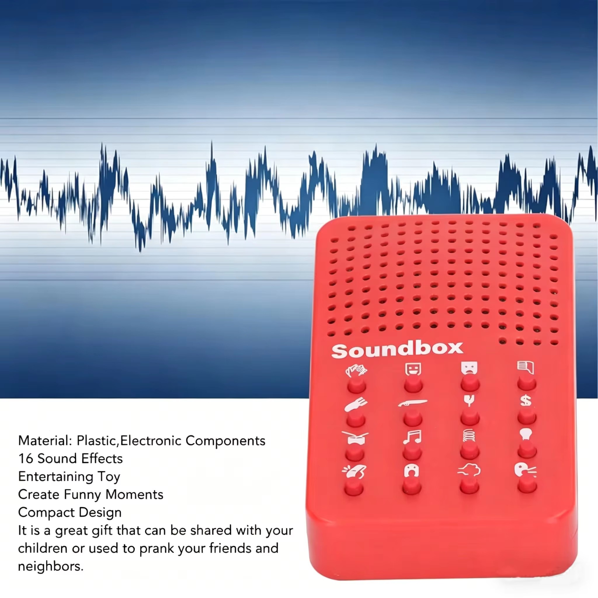 Electronics Gadgets To Gift - جهاز أصوات مدمج ومضحك مع 16