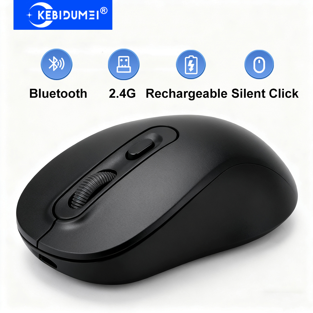 Auto Mouse Mover - ماوس مزدوج الوضع ماوس بلوتوث 2.4G