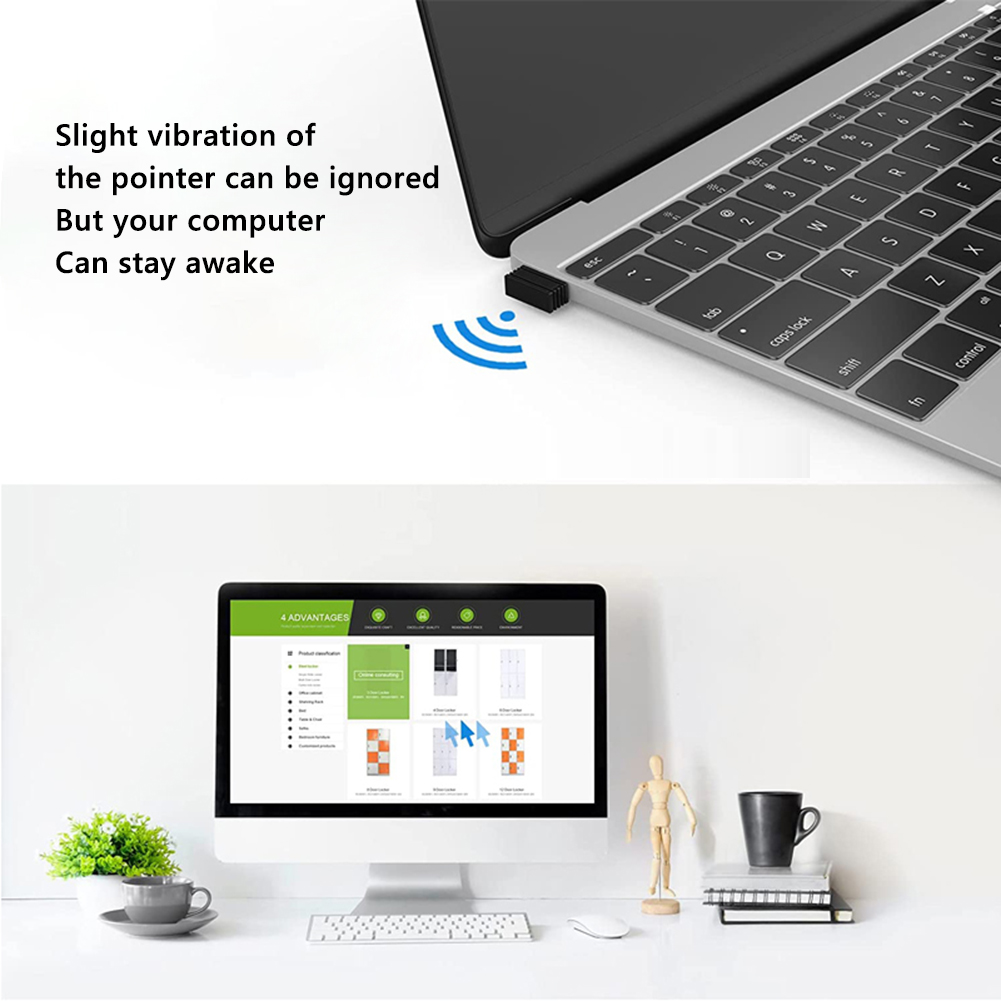محرك ماوس USB Jiggler غير قابل - مراجعة Auto Mouse Mover وسعره