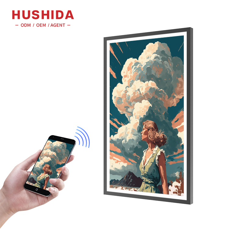 شاشة عرض فن رقمي ذكية مقاس 21. - مراجعة Digital Photo Frame Wifi وسعره