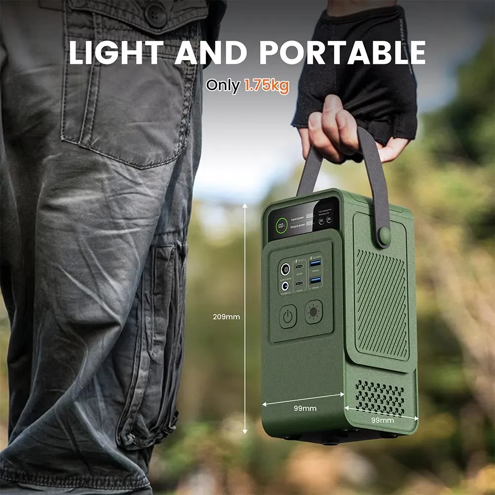 60000mAh 200W 192Wh محطة طاقة  - مراجعة Solar Powered Charger وسعره