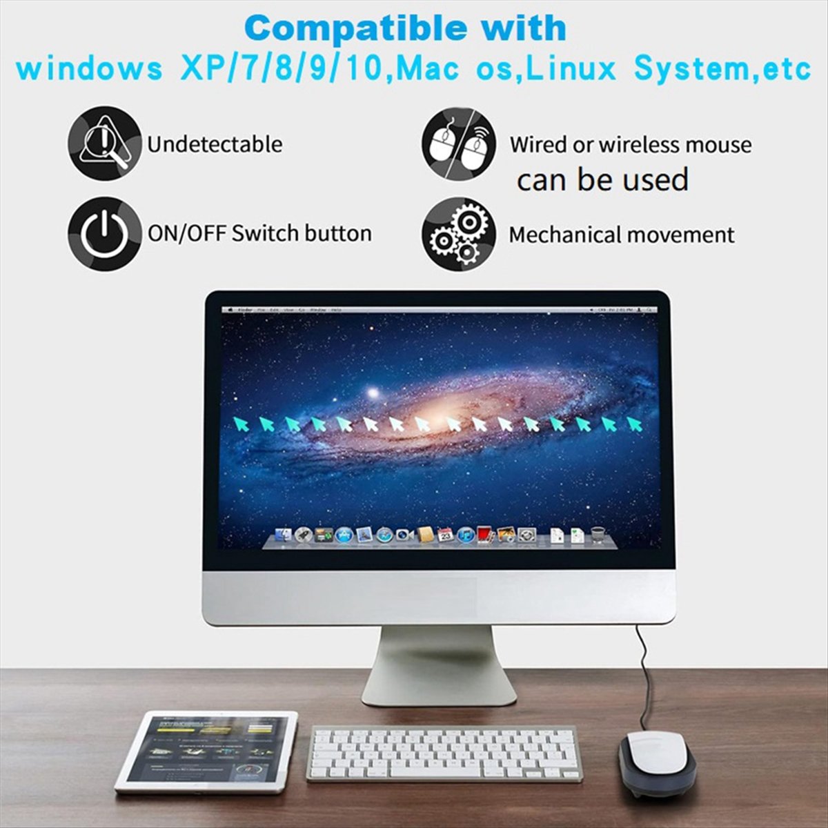جهاز تحريك الماوس A43M غير قاب - مراجعة Auto Mouse Mover وسعره
