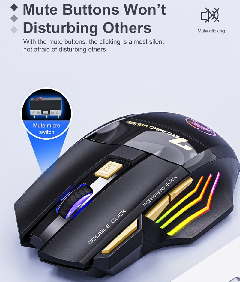 ماوس ألعاب لاسلكي 2.4G بلوتوث  - مراجعة Auto Mouse Mover وسعره