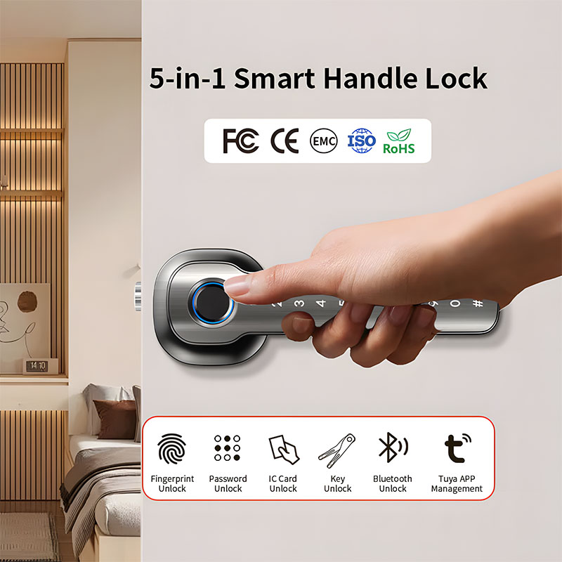 أجهزة أمان منزلية: قفل باب ذكي - مراجعة Unique Electronics Gadgets وسعره