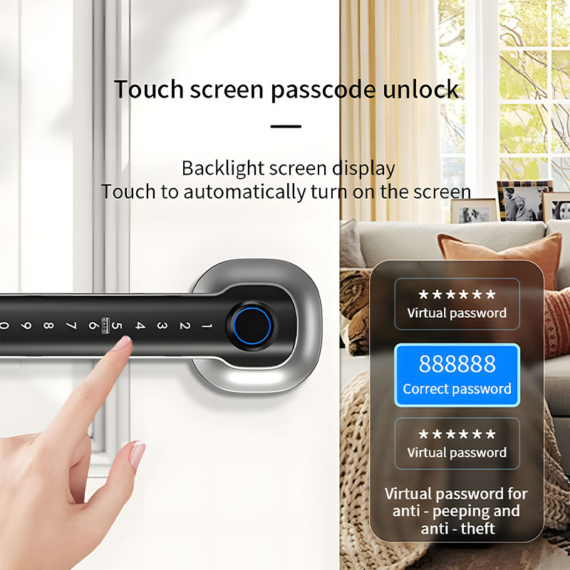 أجهزة أمان منزلية: قفل باب ذكي - مراجعة Unique Electronics Gadgets وسعره