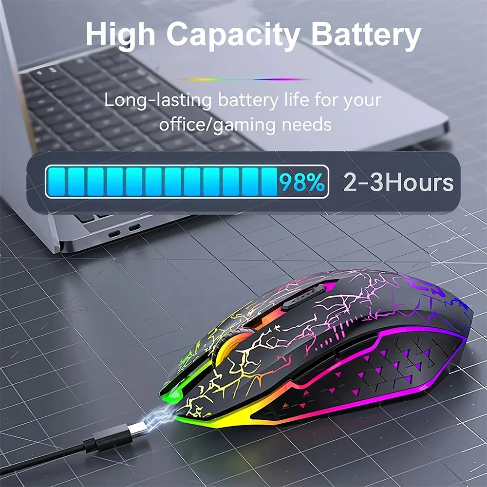 ماوس بلوتوث 5.2 RGB 2.4G ماوس  - مراجعة Auto Mouse Mover وسعره