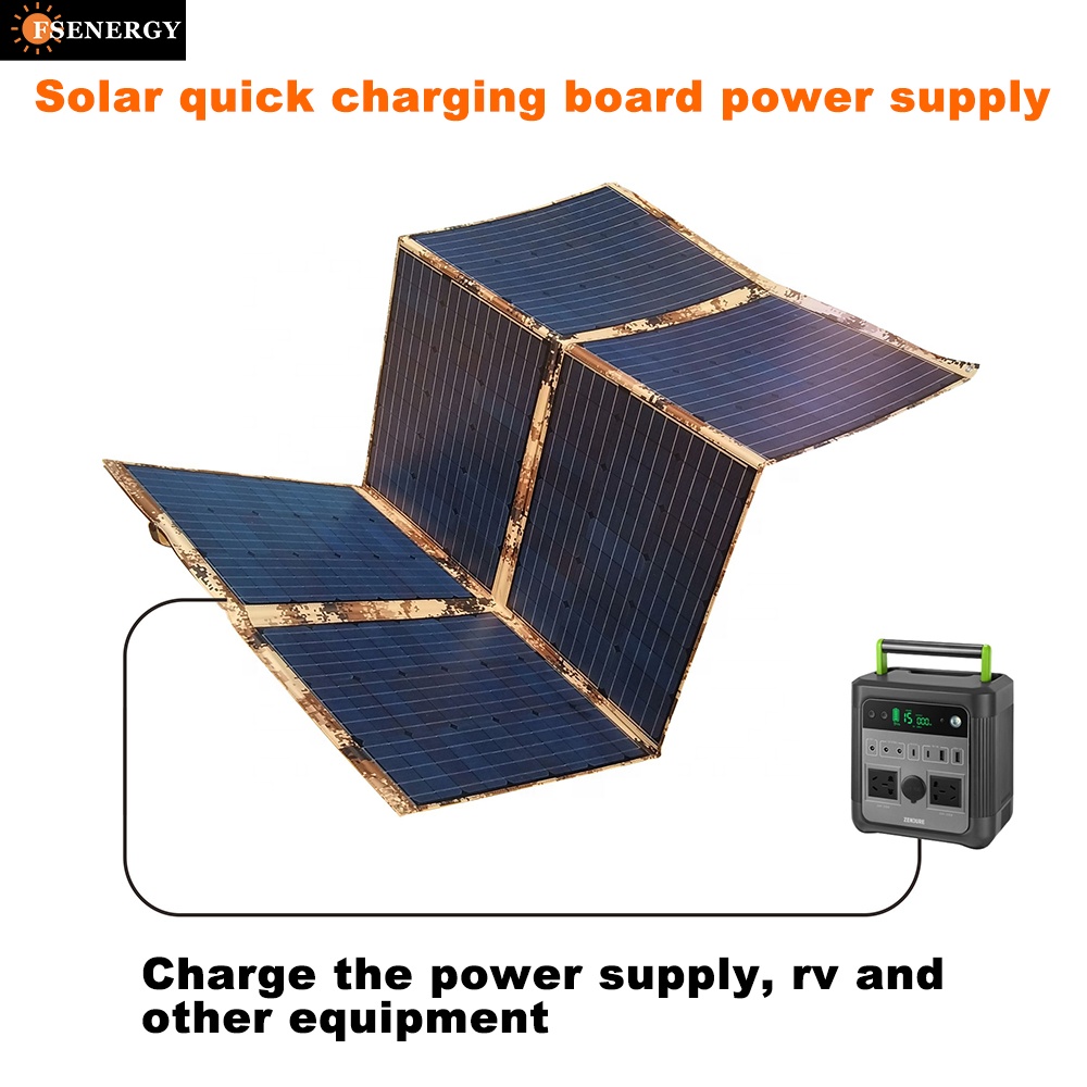 لوح شمسي مرن أحادي البلورة بقد - مراجعة Solar Powered Charger وسعره
