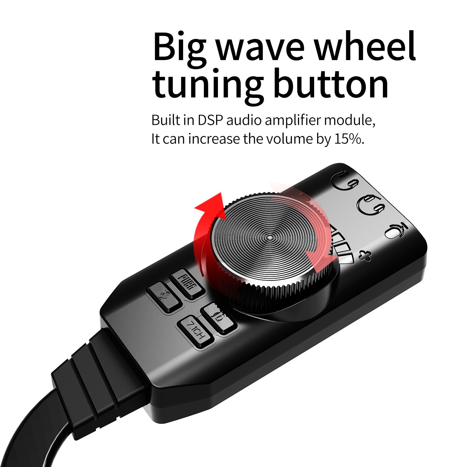 محول صوت خارجي USB بـ 7.1 قنوا - مراجعة Usb Sound Card External وسعره