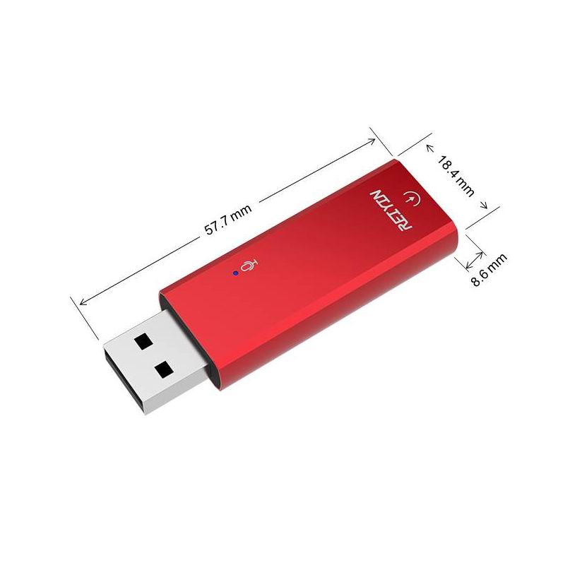 Reiyin-USB الصوت المحمولة DAC  - مراجعة Usb Sound Card External وسعره