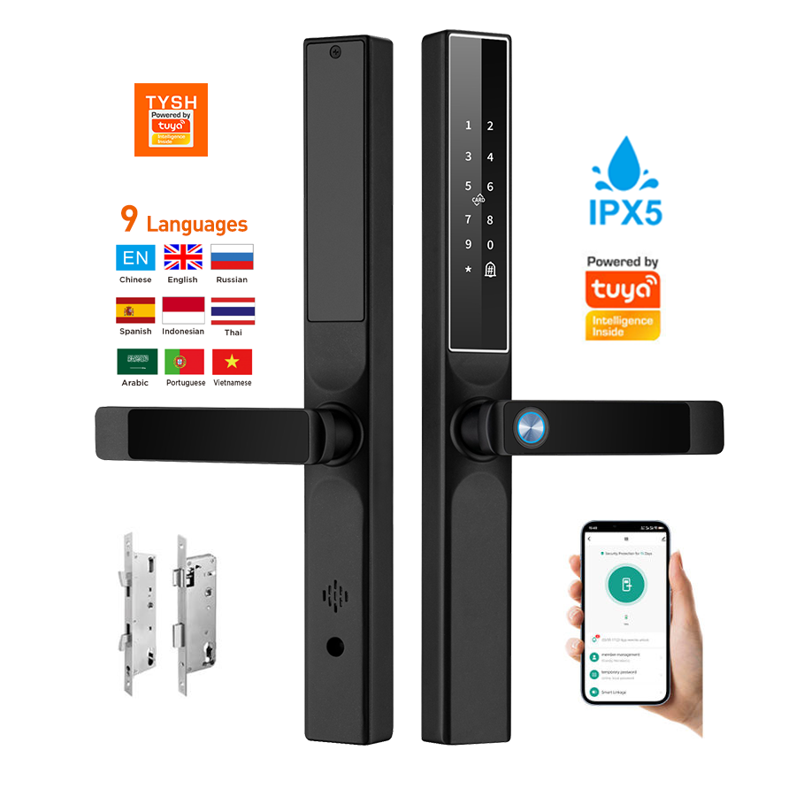 Tuya App بصمة قفل الباب رمز بط - مراجعة Unique Electronics Gadgets وسعره