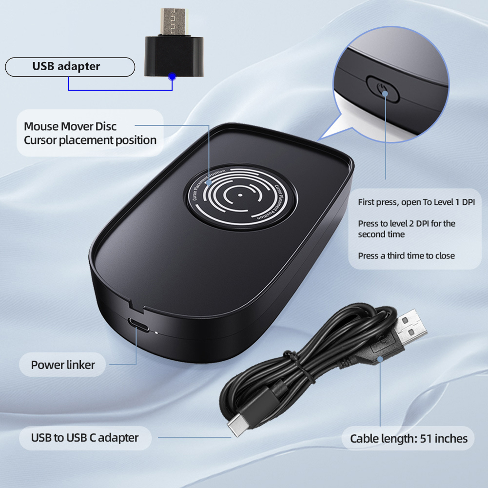 جهاز تحريك الماوس الافتراضي ال - مراجعة Auto Mouse Mover وسعره