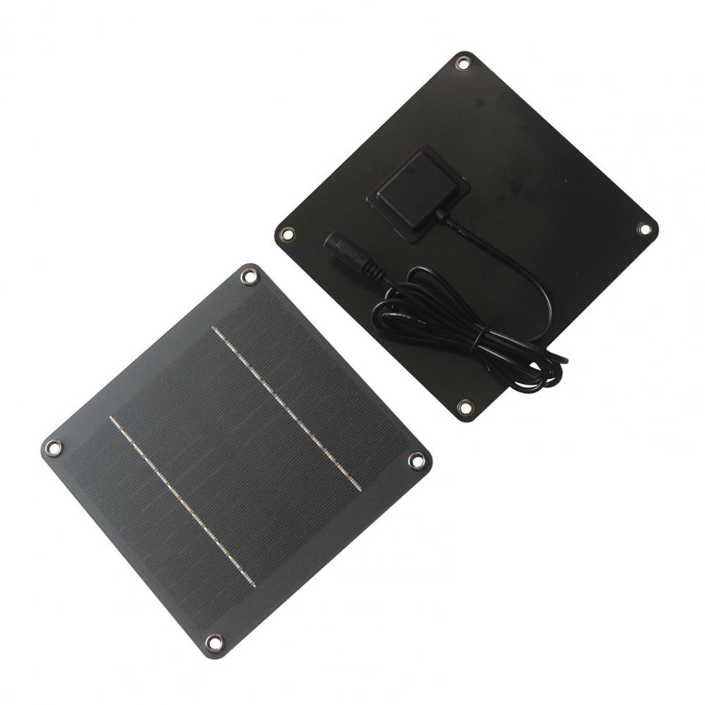 لوح شمسي خفيف الوزن 4 واط 12 ف - مراجعة Solar Powered Charger وسعره