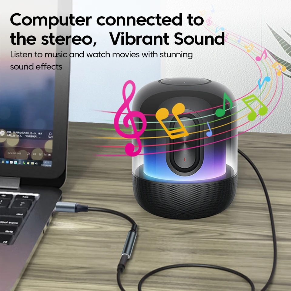 محول صوت USB إلى 3.5 مم عالي ا - مراجعة Usb Sound Card External وسعره