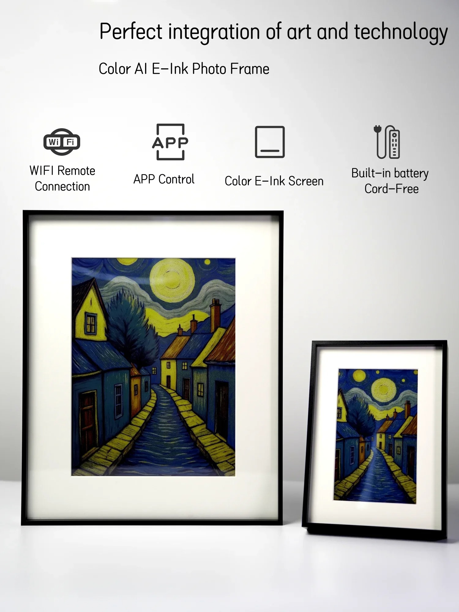 إطار صور رقمي ذكي من هندتيل مق - مراجعة Digital Photo Frame Wifi وسعره