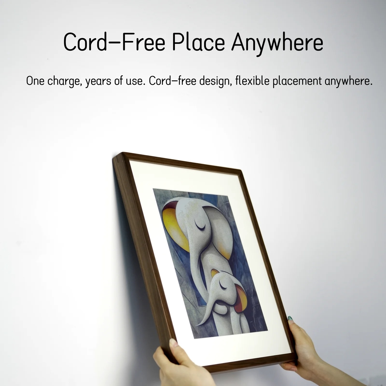 إطار صور رقمي ذكي من هندتيل مق - مراجعة Digital Photo Frame Wifi وسعره