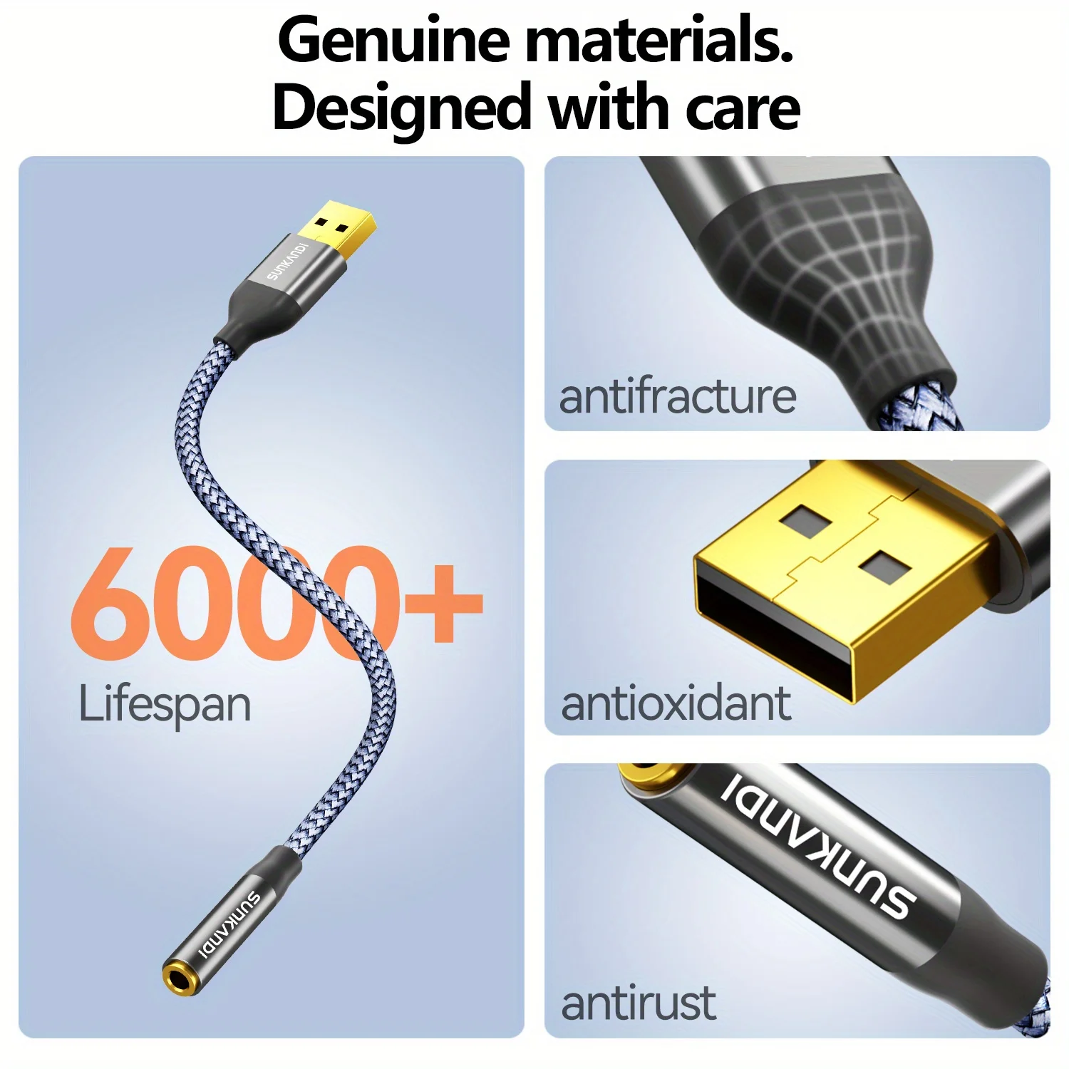 SUNKANDI USB إلى 3.5 ملم محول  - مراجعة Usb Sound Card External وسعره