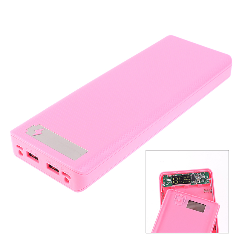 5x18650 Powerbank المحمولة Pov - مراجعة Solar Powered Charger وسعره