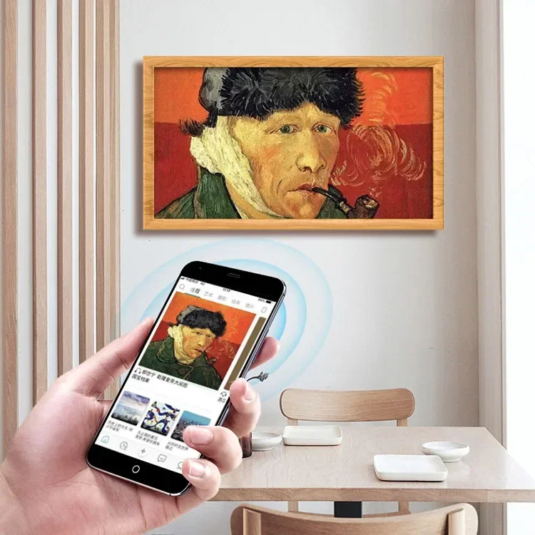إطار صور رقمي ذكي مقاس 21.5 بو - مراجعة Digital Photo Frame Wifi وسعره