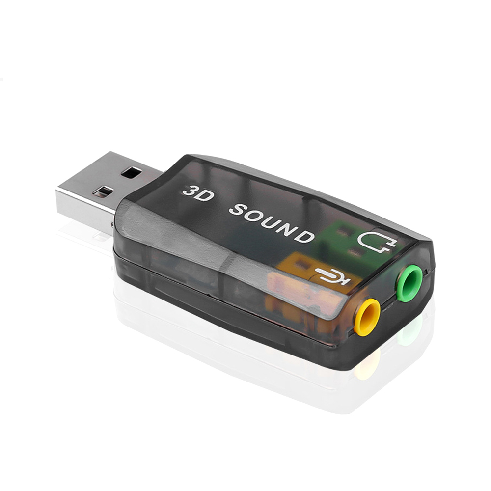 سماعة رأس صغيرة محمولة خارجية  - مراجعة Usb Sound Card External وسعره